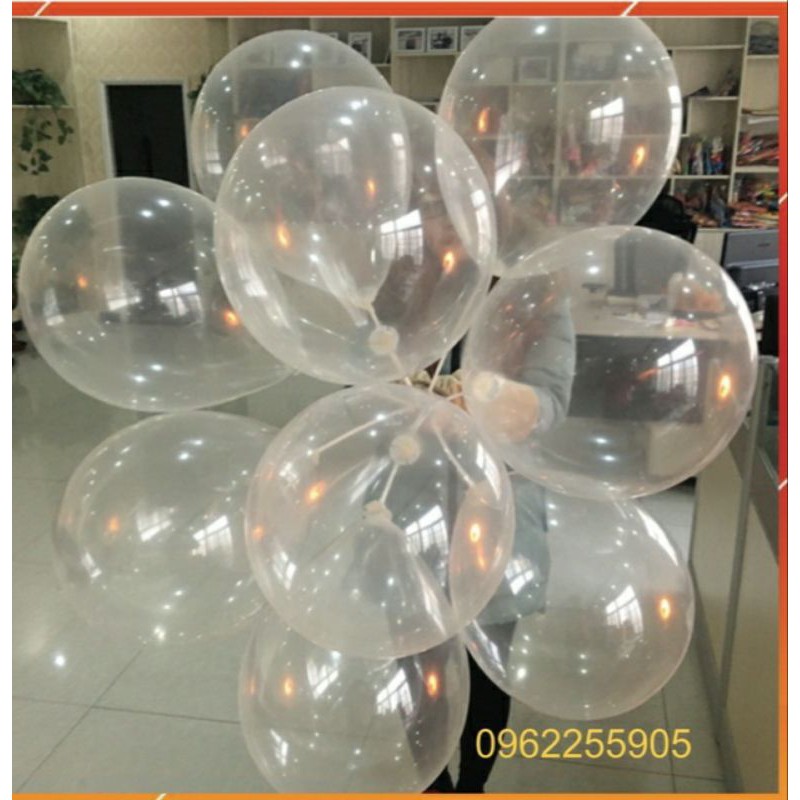 10 quả bóng cao su trong suốt