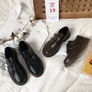 Giày oxford vintage mori lolita ulzzang Nhật Bản [Yannie]