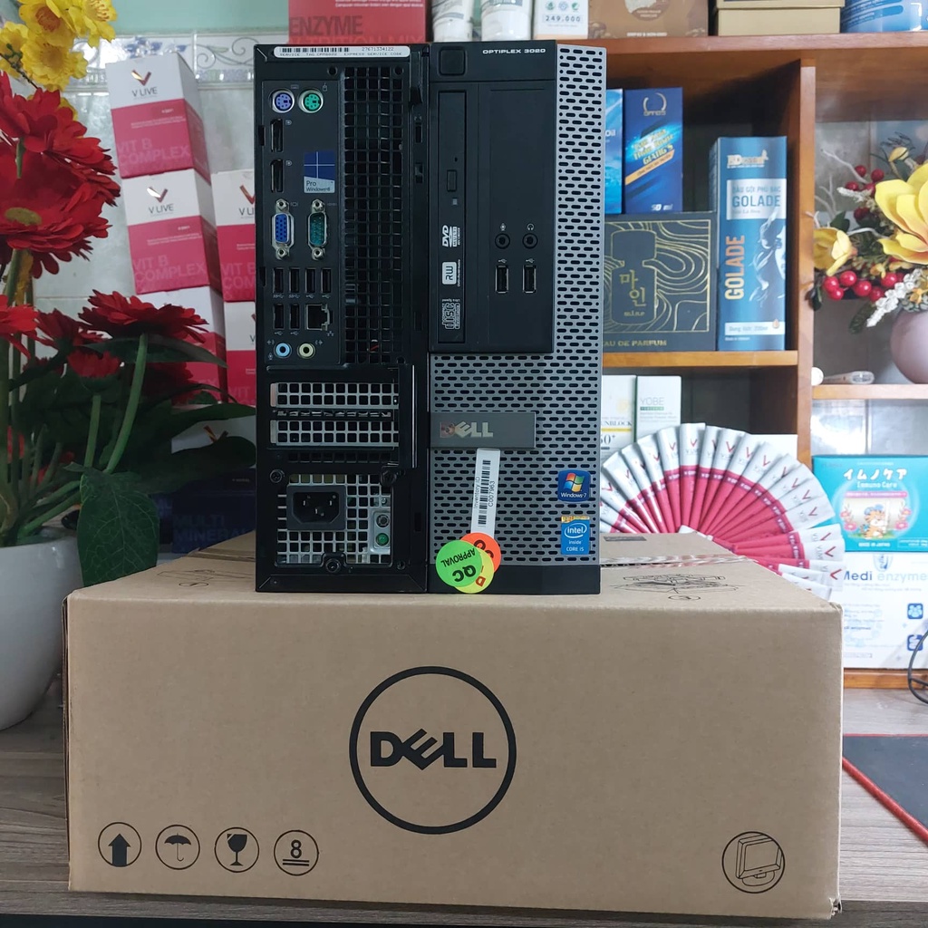 Máy tính bộ Dell Optilex 3020 sff Core i7 i5 i3, ram 8G, ssd 240G ( Bảo hành 1 năm )