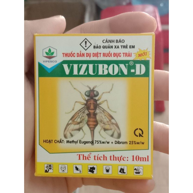 VIZUBON_D Dẫn dụ diệt ruồi đục trái