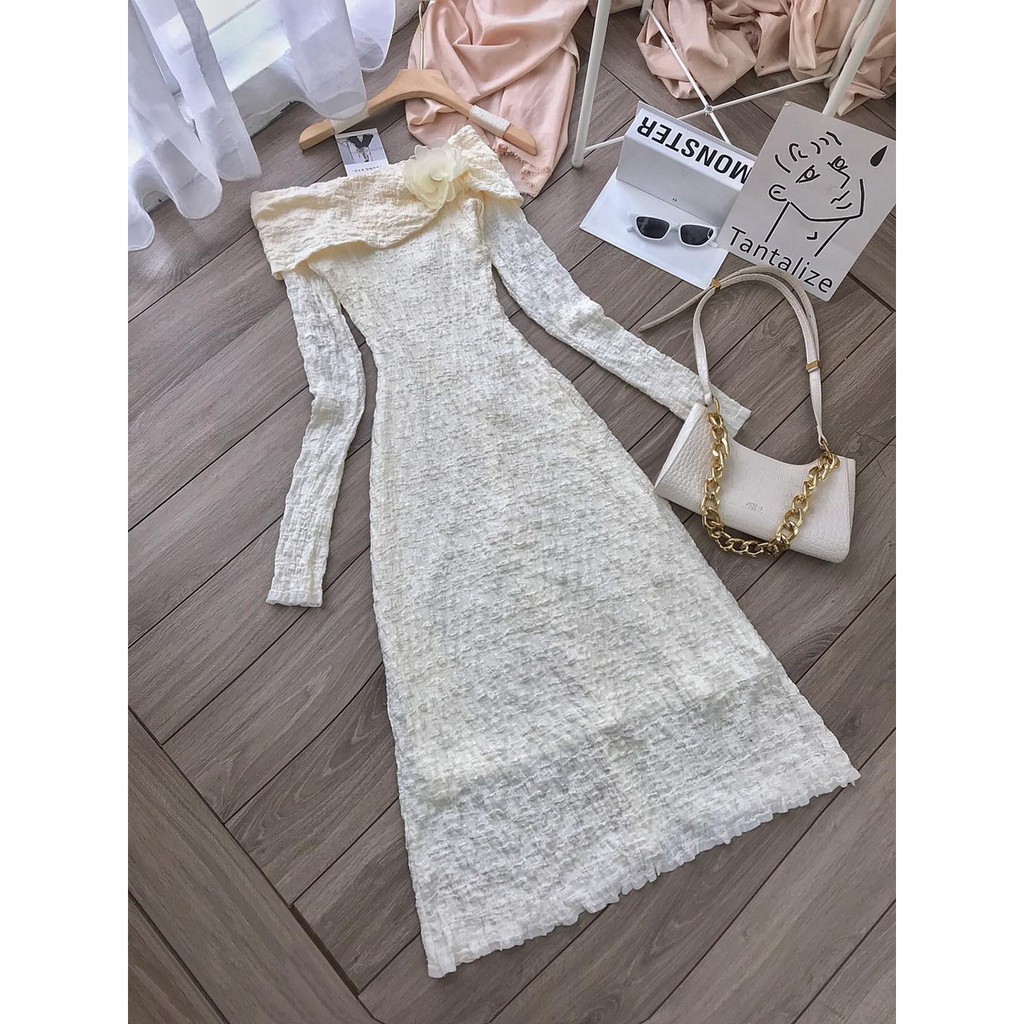 Váy body hoa trà hot hit