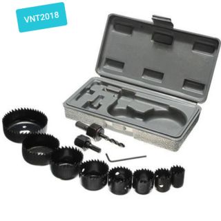 Bộ mũi khoét hợp kim 16-64mm chuyên dụng cho khoan gỗ, nhựa..