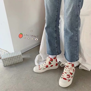 /ORDER/ Giày cổ cao ULZZANG STYLE 🍓🍍🍒