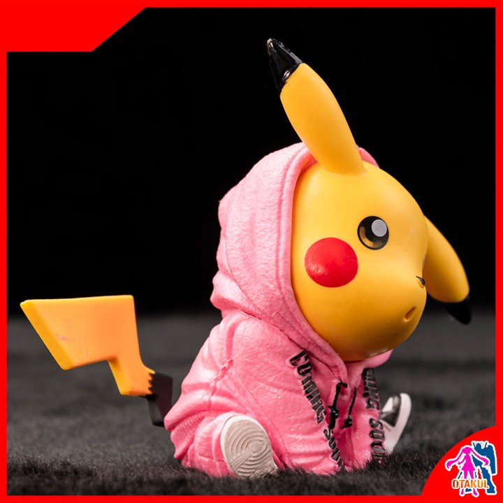 Mô Hình Figure Pikachu Supreme Hồng