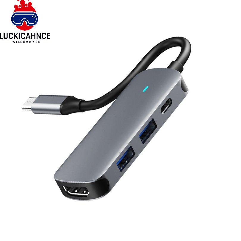 Bộ chia cổng sạc và truyền dữ liệu Baseus 5 trong 1 uSB C HUB Type C sang nhiều cổng uSB 3.0 Type C cho Macbook ProAir Huawei Xiaomi Samsung Notebook