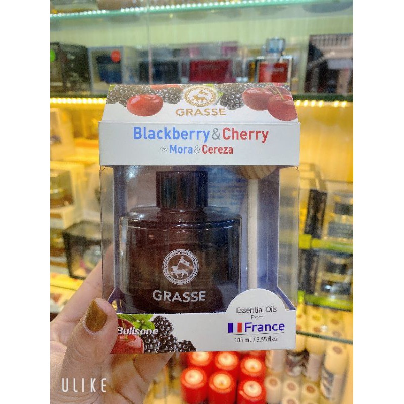 Nước hoa ô tô  Pháp cao cấp Grasse Blackberry and Cherry