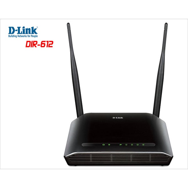 Bộ phát Wifi D-Link DIR-612 Đen