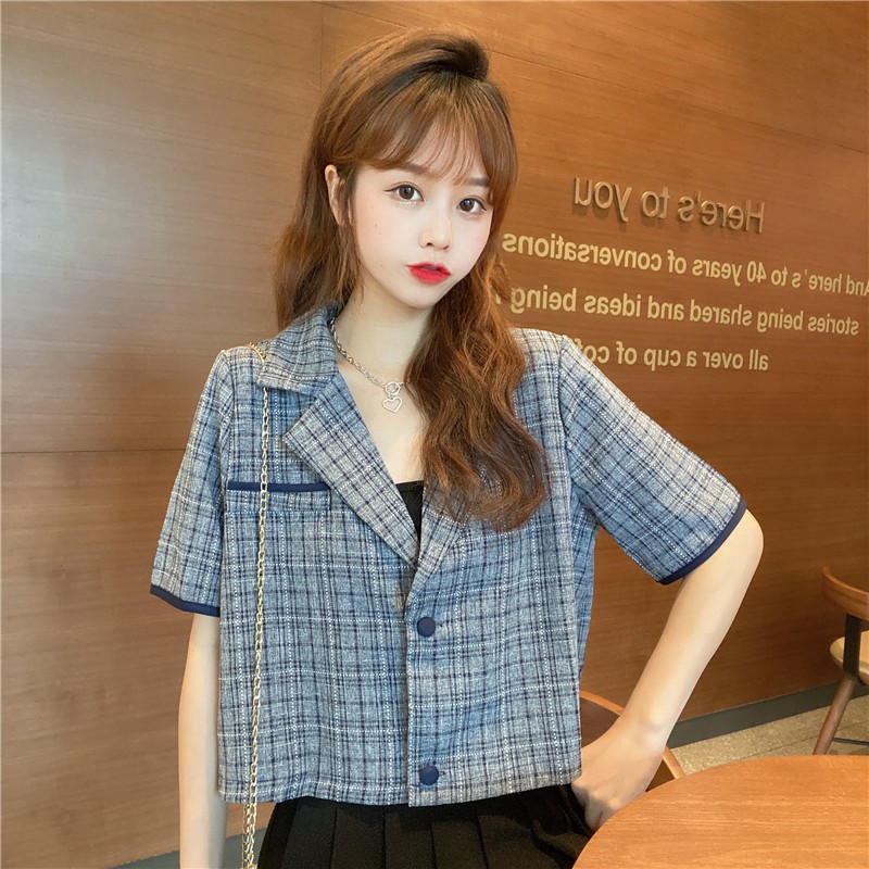 Xiaozhainv Áo Khoác Vest Dáng Rộng Kẻ Sọc Kiểu Hàn Quốc Cá Tính | BigBuy360 - bigbuy360.vn