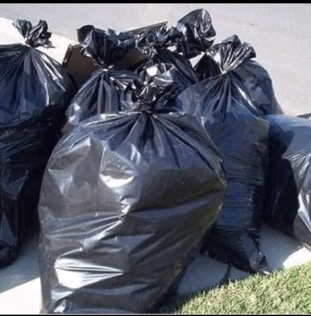 Túi rác tự tiêu an lành size 60*53*0,5kg/ cuộn - Smart House