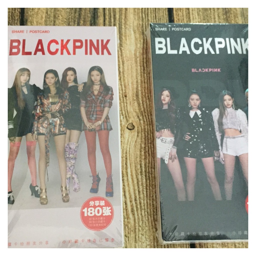 Postcard nhóm BLACKPINK