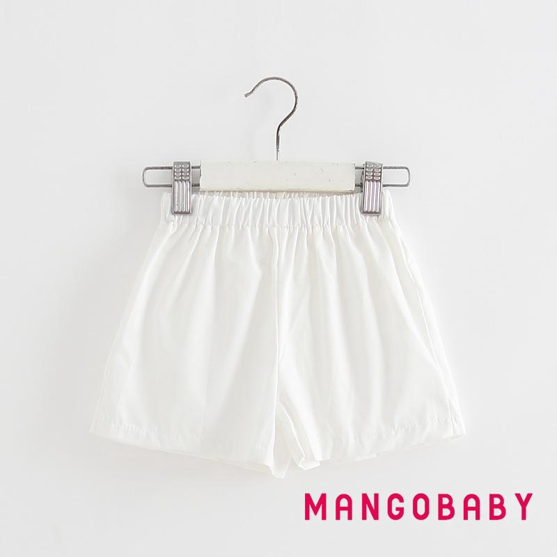 Quần Short Cotton Màu Trơn Cho Bé Gái