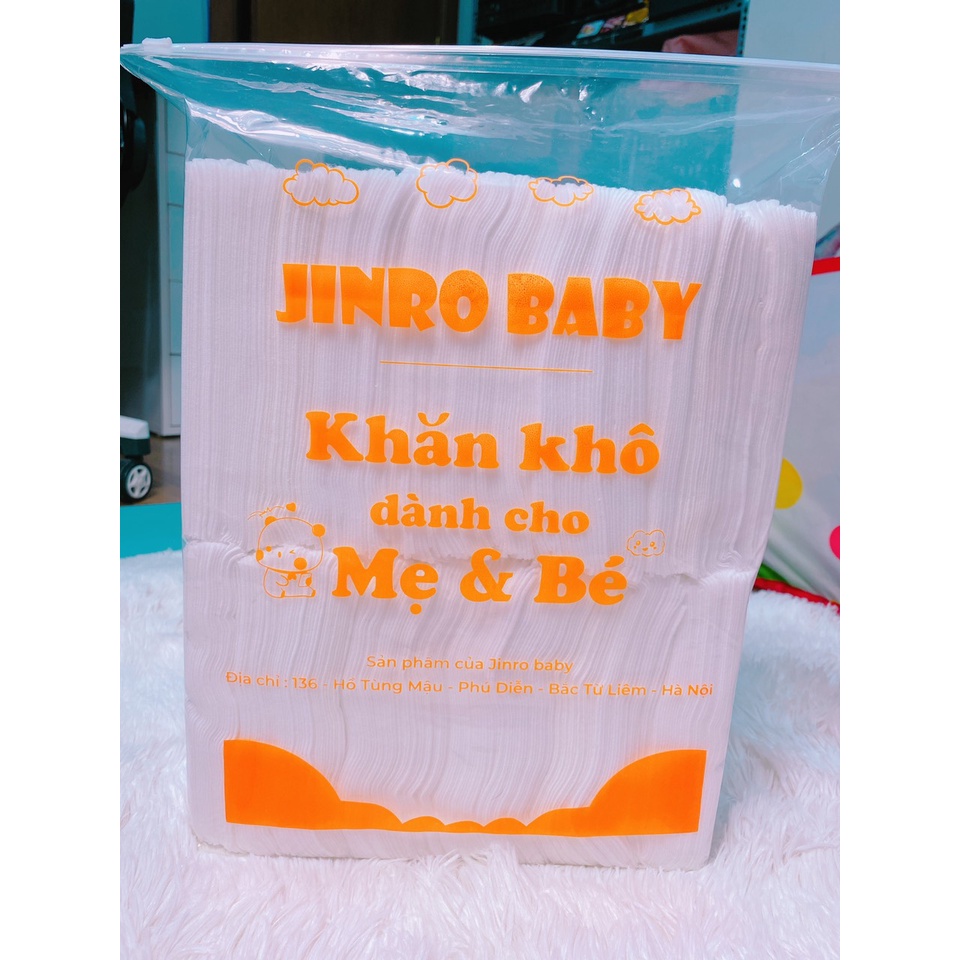 Khăn Khô Đa Năng JINRO BABY, Khăn Vải Khô Đa Năng Siêu Mềm