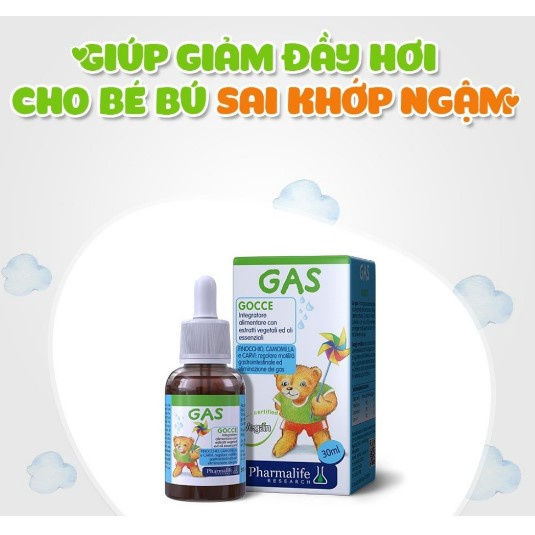 Siro FITOBIMBI GAS giảm đầy hơi, ọc sữa, nôn trớ, chướng bụng, khó tiêu, rối loạn tiêu hóa cho bé (Chai 30ml)