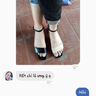 Sandal gót 5 phân