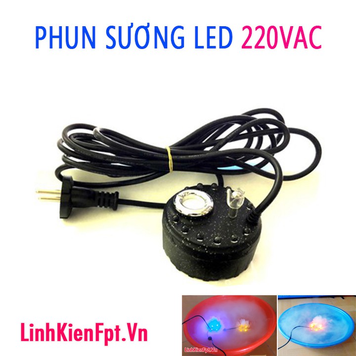 ⚡️FLASH SALE⚡️ Động Cơ Phun Sương Led 220V  tạo hơi nước Giá rẻ nhất