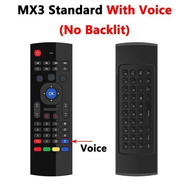 Chuột bay Air Mouse km800V có voice cho Android TV box, MX3 V