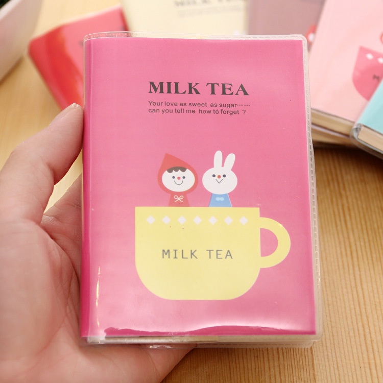 Sổ tay mini MILK TEA độc đáo - Số tay học sinh 140 trang CREAMY ST14001