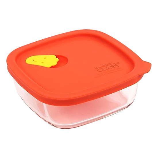 [Siêu khuyến mãi] Hộp thủy tinh chịu nhiệt Rice Container Red Cap LLG501 320ml & LLG502 410ml