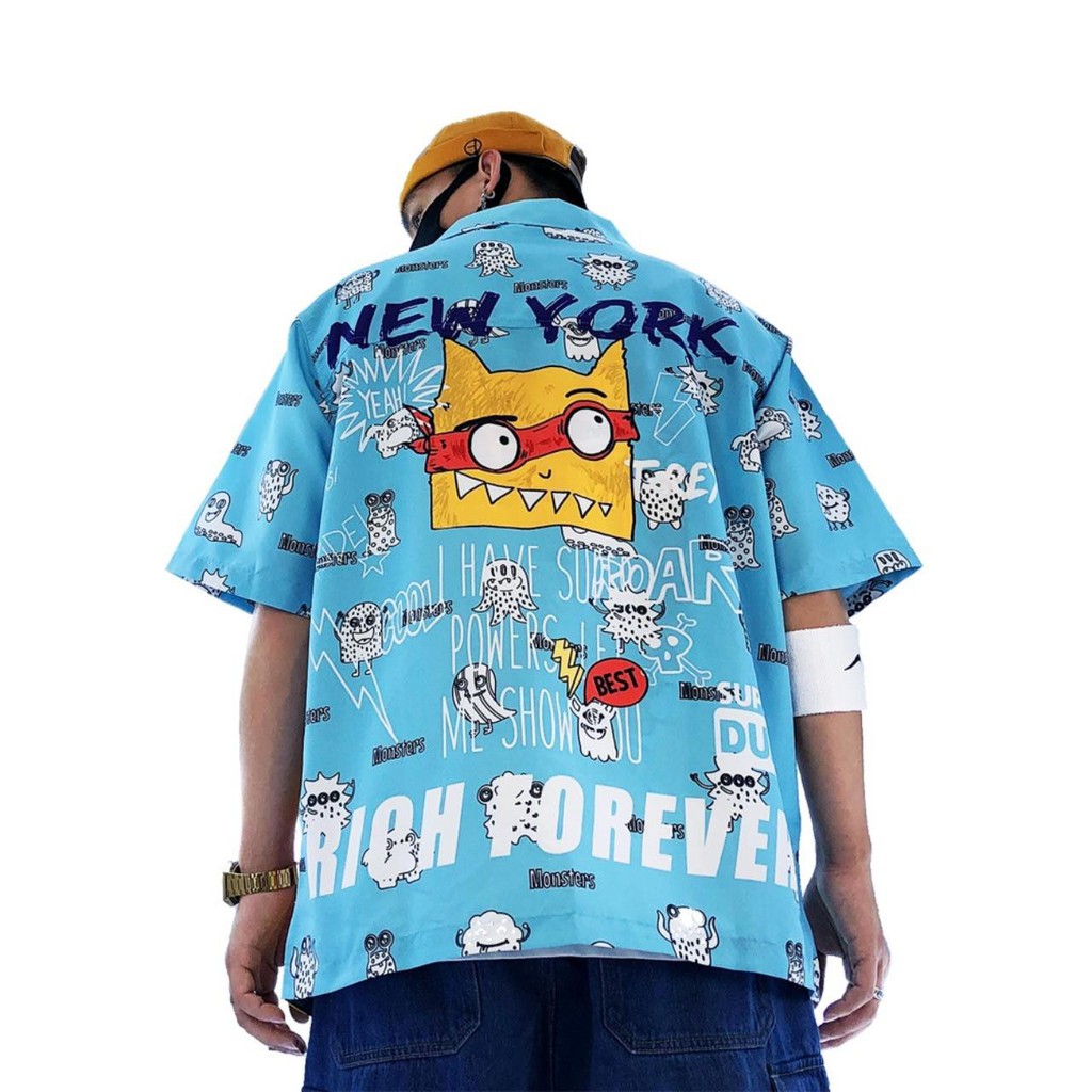 [Mã FAMAYMA2 giảm 10K đơn 50K] Áo sơ mi nam nữ in hình HẢI TẶC cực hot | BigBuy360 - bigbuy360.vn
