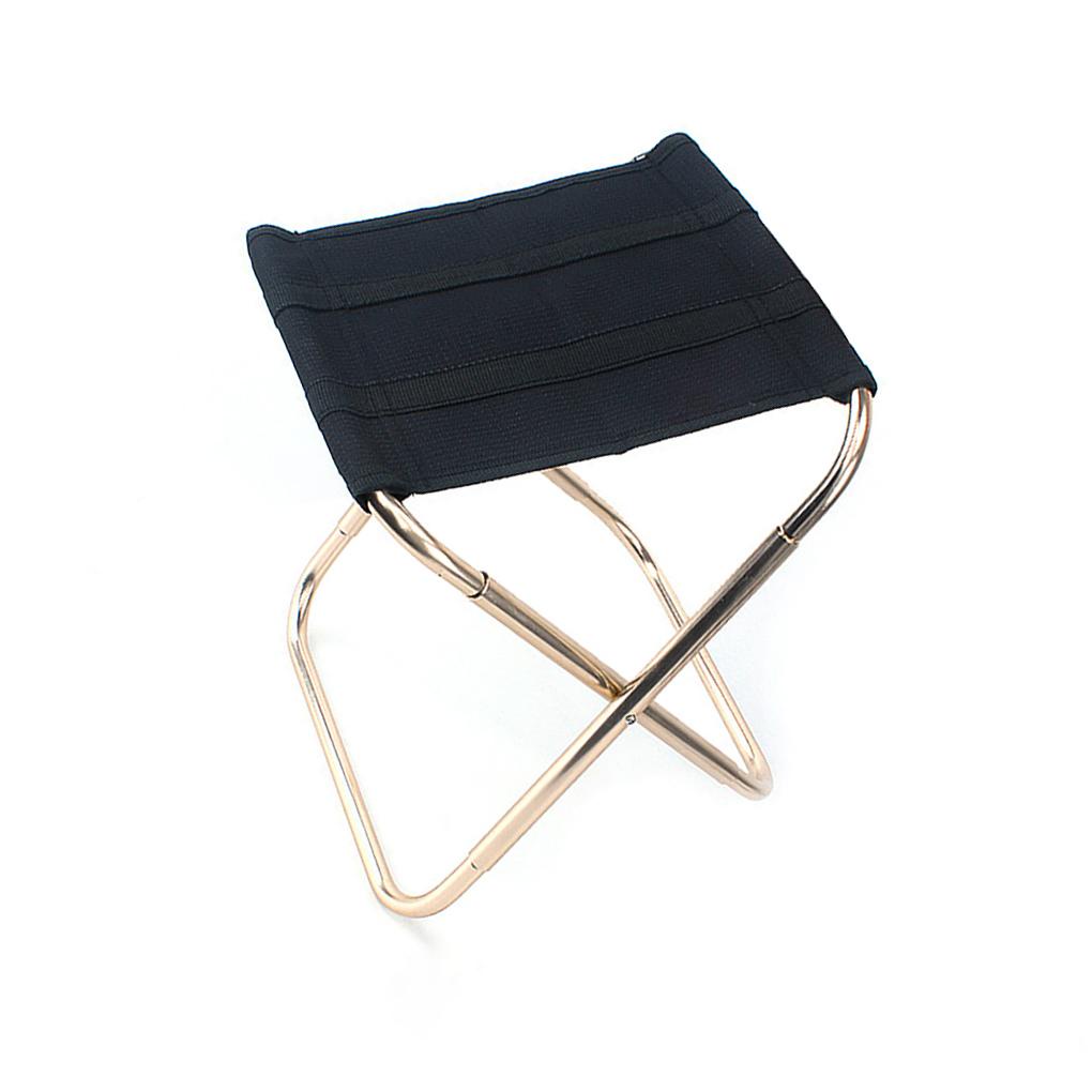 Ghế Xếp Bằng Hợp Kim Nhôm Tiện Dụng Khi Đi Câu Cá / Cắm Trại