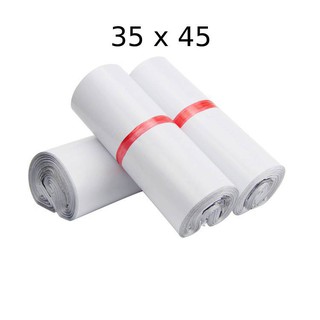 Túi đóng gói hàng 35x45 cm màu trắng 100 chiếc/cuộn