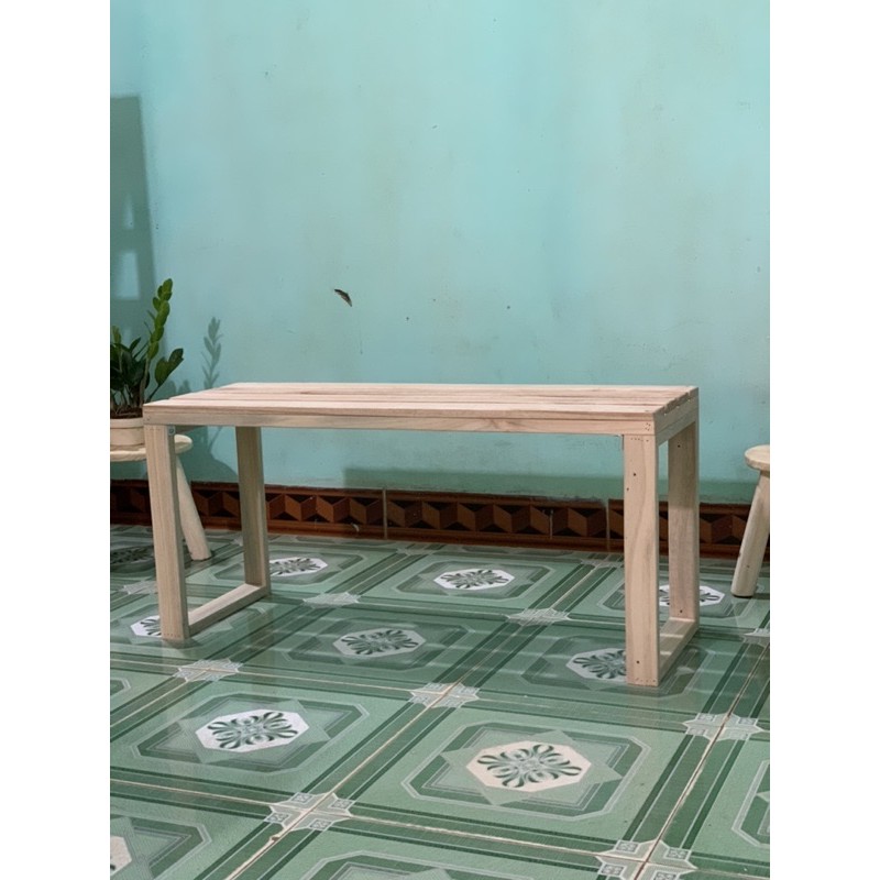 ghế pallet gỗ Tự nhiên / 90x30 cao 40cm