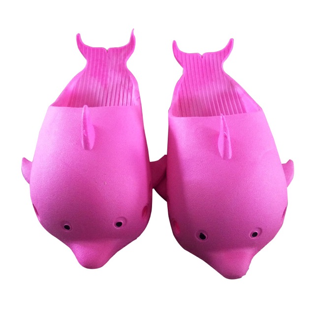 Dép Cá Heo Ngộ Nghĩnh Cho Bé Cao Su Dẻo PVC Size 24-35 - Hàng Nhập Quảng Châu - Lucky Girl shop