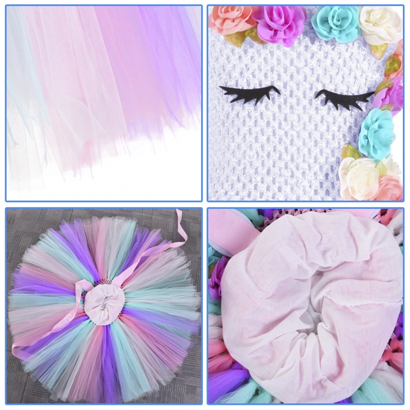 Đầm Tutu Hóa Trang Công Chúa Cho Bé Gái