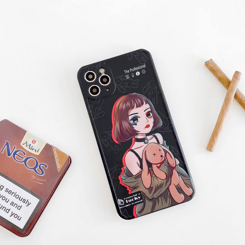 Ốp lưng iphone Hailey IMD dày dặn viền nổi 6/6plus/6s/6splus/7/7plus/8/8plus/x/xr/xs/11/12/13/pro/max/plus/promax | BigBuy360 - bigbuy360.vn