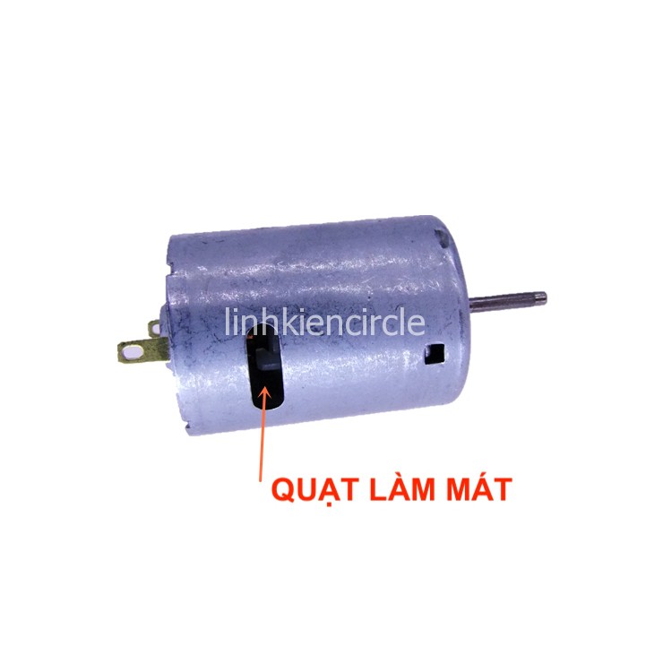 Động cơ motor mini 380 RC công suất cao - DC3.7V-7.4V - 22000-46000rpm - LK0019