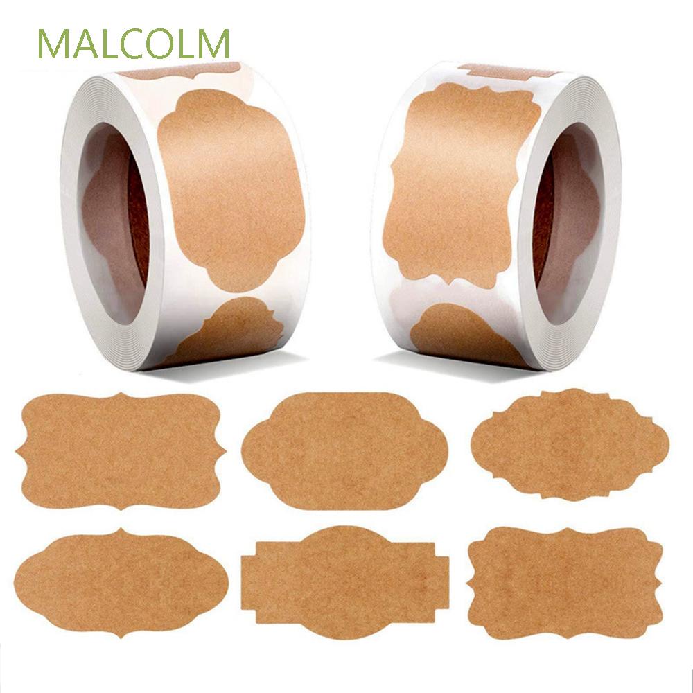 Cuộn 300 nhãn dán tự dính trang trí DIY đa dụng