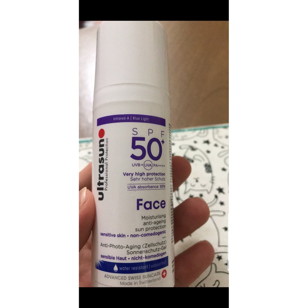 Kem chống nắng ULTRASUN #TÍM Very high protection face 50ml