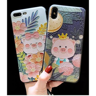 ỐP IPHONE - ỐP LƯNG con heo cute in 3D cho iphone 6 đến XSMAX