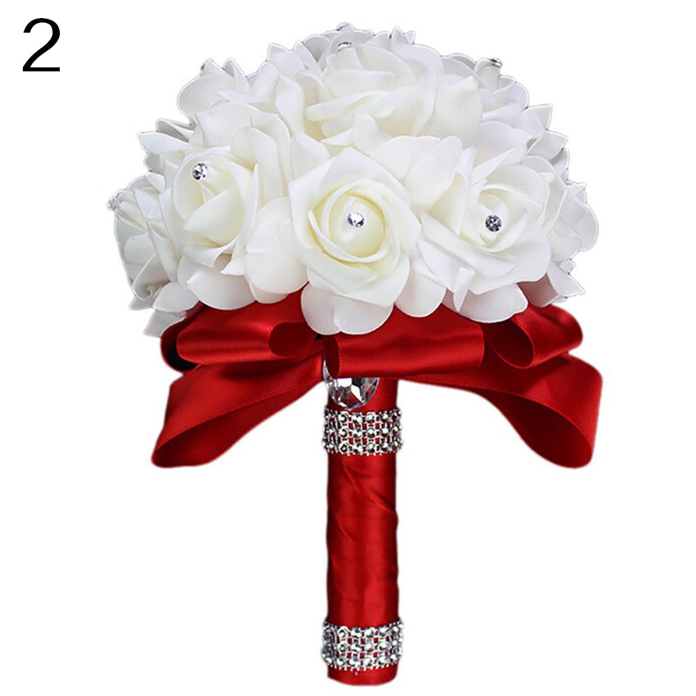 Bó hoa hồng cưới cho cô dâu