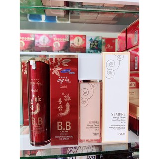 KEM NỀN BB SÂM ĐỎ MY GOLD HÀN QUỐC