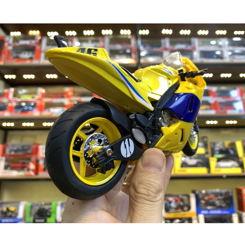 Mô hình xe YAMAHA MOTO GP 46 tỉ lệ 1:12 của hãng ALLOY