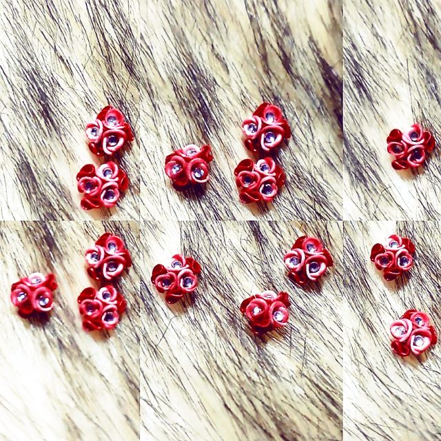 hoa bột nail,tú cầu đá nhỏ,có đủ màu