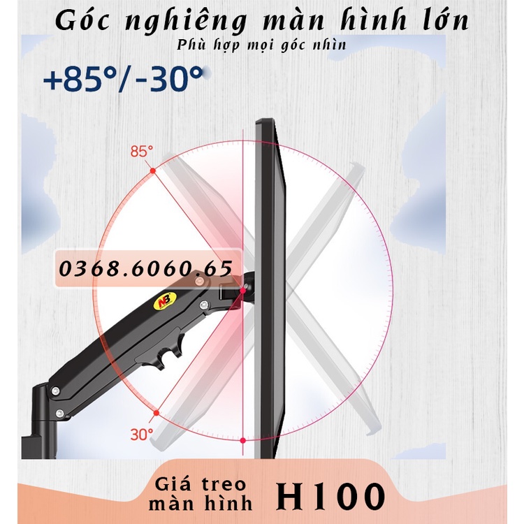 H100 #Giá Treo Màn hình #Tay treo #Giá đỡ màn hình/  –  #NB H100 #North Bayou H100