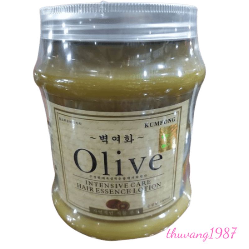 Kem ủ tóc kem hấp tóc olive 1000ml