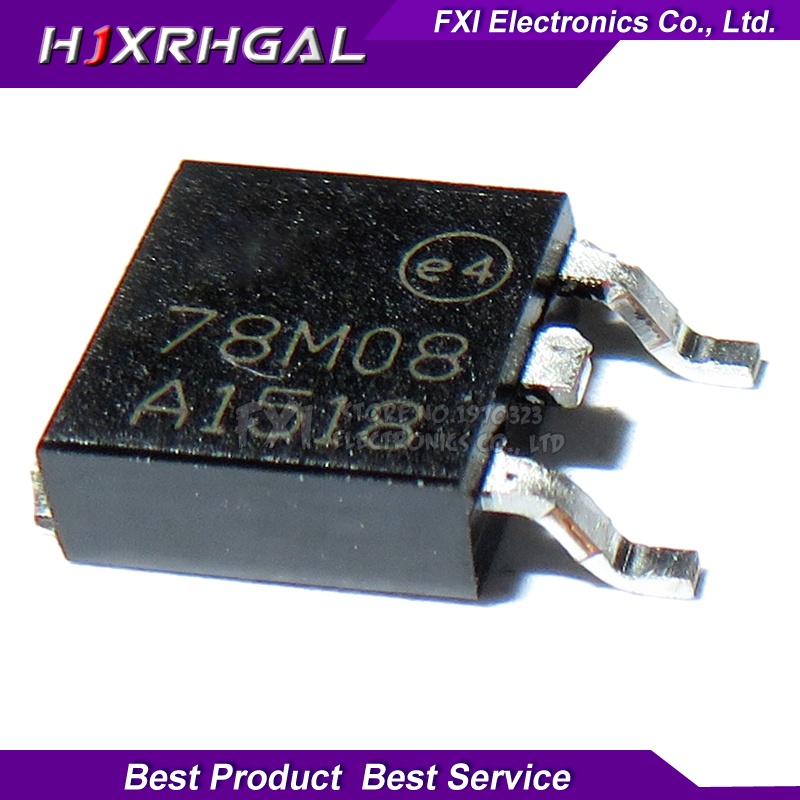 Set 10 linh kiện điện tử Smd 7808 78m08 To-252 L78M08Cdt L78M08