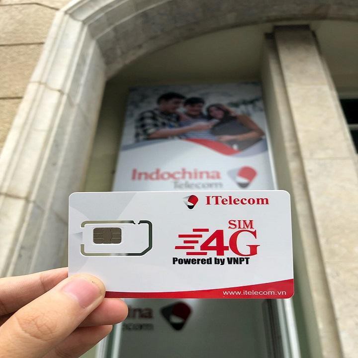 Sim 4G Vina gói Cước may 3GB/ngày (90GB/tháng) hãng Itelecom + 30 phút gọi ngoại mạng + Miễn phí gọi nội mạng Vinaphone