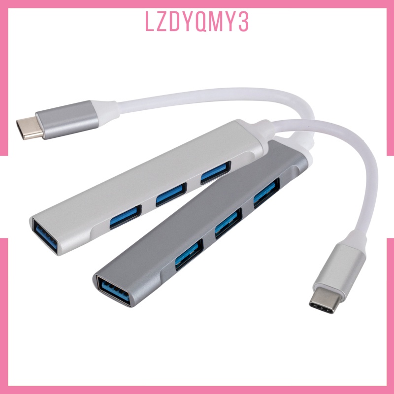 Bộ Chia 4 Cổng Usb Type C 3.0 Vỏ Nhôm | BigBuy360 - bigbuy360.vn