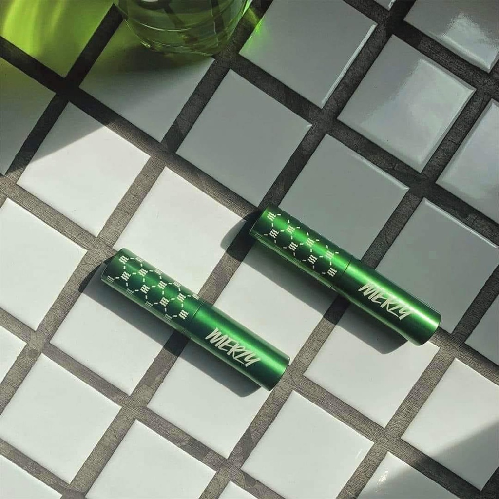 Son Kem Lì Merzy The First Velvet Tint V6 Xanh Lá Green Edition 4.5g