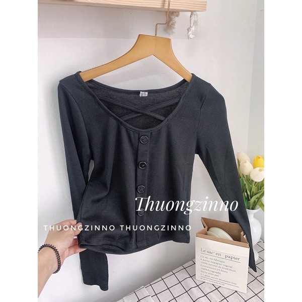 [Ảnh thật/Video] Set croptop len đan dây kèm chân váy dạ Quảng Châu