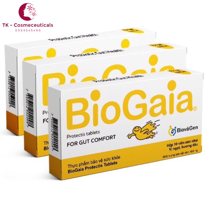 Men Vi Sinh Biogaia Protectis Tablets  - Hộp 10 Viên