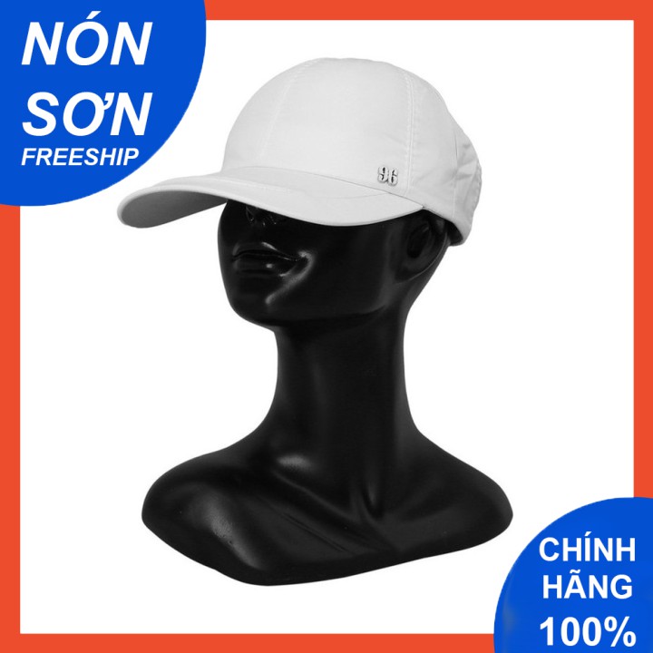 Mũ Lưỡi Trai Nón Sơn Vải Dù Trắng Khe Gió 96 Chính Hãng Hàng Chuẩn Tem 7 Màu Thời Trang Cao Cấp Mới 2021