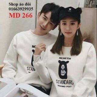 Áo đôi thu đông nam nữ phong cách Hàn Quốc phù hợp chụp hình cưới, đi chơi