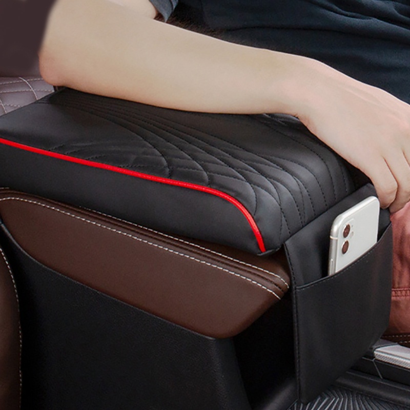 Đệm Da PU Bảo Vệ Hộp Tỳ Tay Xe Hơi
