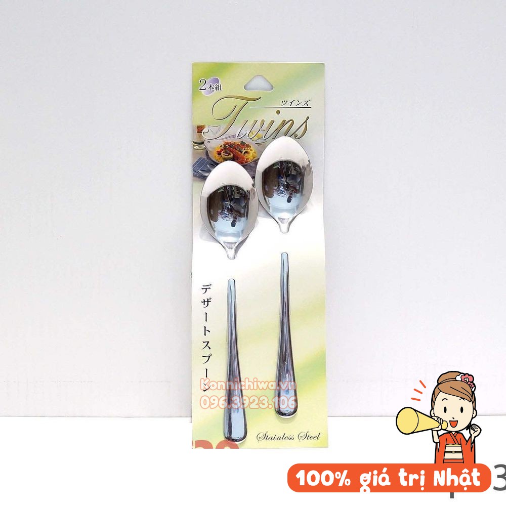 Bộ thìa inox cao cấp EKO Japan - Set thìa Nhật bằng thép không gỉ siêu đẹp và bền