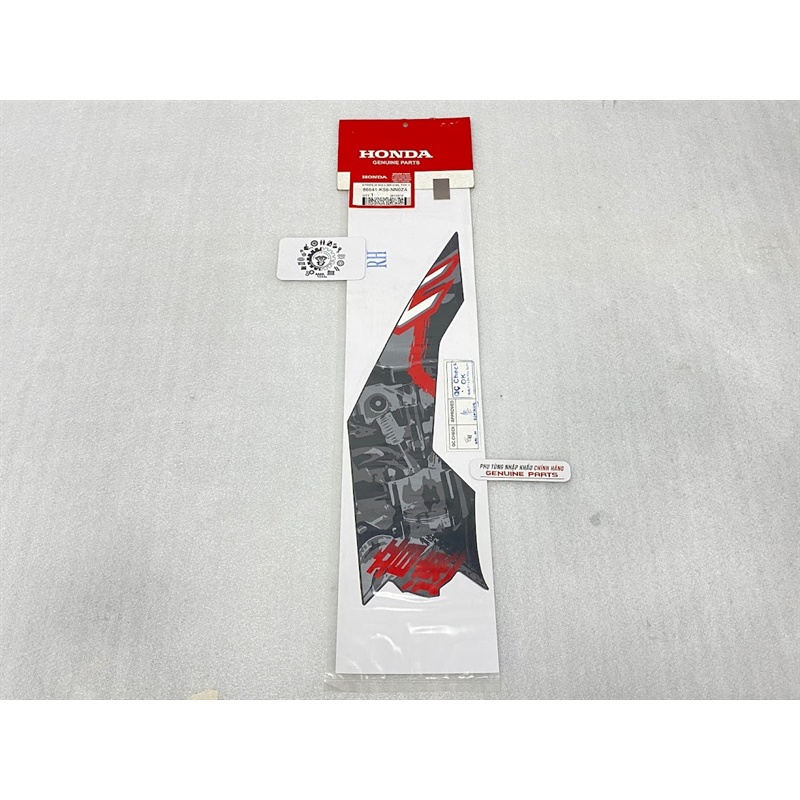 Bộ tem SONIC 150 2020 Đen nhám  nhập khẩu Honda Indo